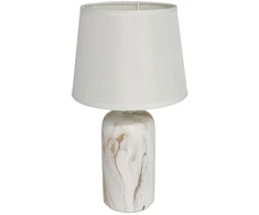 Keraminė lempa Carlit, 17.60 × 17.60 × 31.00 cm, DECORLIFE