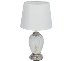 Keraminė lempa Puigmal, 18.00 × 18.00 × 30.00 cm, DECORLIFE