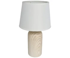 Keraminė lempa Saleve, 18.00 × 18.00 × 31.00 cm, DECORLIFE