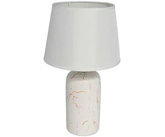 Keraminė lempa Ventoux, 17.60 × 17.60 × 31.00 cm, DECORLIFE
