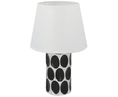 Keraminė stalinė lempa, 20.00 × 20.00 × 31.00 cm, DECORLIFE
