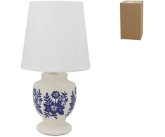 Keraminė stalinė lempa Amalia, 17.00 × 17.00 × 32.50 cm, DECORLIFE