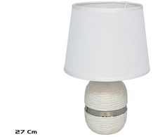Keraminė stalinė lempa Helsinki, 18.00 × 18.00 × 27.00 cm, DECORLIFE