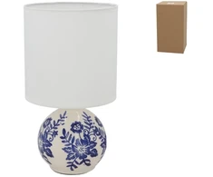 Keraminė stalinė lempa Juana, 14.00 × 14.00 × 25.00 cm, DECORLIFE