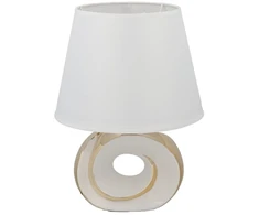 Keraminė stalinė lempa Stour, 23.00 × 23.00 × 30.50 cm, DECORLIFE