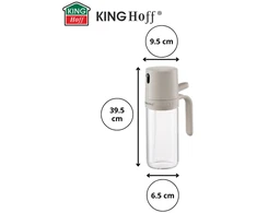 King Hoff Alyvos ir acto purkštuvas, 250 ml, stiklas, KINGHOFF KH 2005