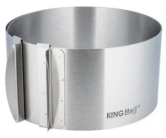 KING HOFF Apvali torto forma, 16-30 * 8,5 cm KH 4614
