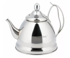 King Hoff Arbatinukas su sieteliu, 1l Kinghoff plieno KH 3761