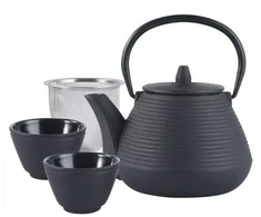 King Hoff Ketaus arbatinukas su filtru ir puodeliais Kinghoff KH 1846