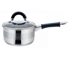 King Hoff Kinghoff puodas su stikliniu dangteliu. 1L, Ø 14cm KH 1254