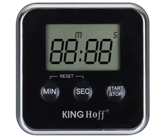 King Hoff KINGHoff virtuvės laikmatis su magnetu, 8 x 8 x 1,5 cm, iki 99 min. KH 1819