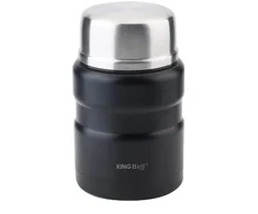 King Hoff Maistinis termosas, plieno, 0,75l, juodas KINGHoff KH 1460