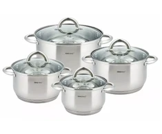 King Hoff Puodų rinkinys 8 vnt., plieno, Ø16,18,20,24cm Kinghoff KH 4448