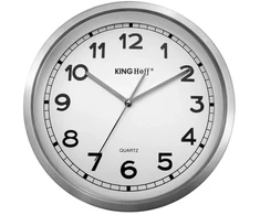 King Hoff Sieninis laikrodis, nerūdijantis plienas, Ø30 cm, KH 5025, Kinghoff