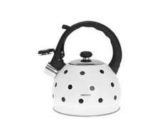 King Hoff Tradicinis arbatinukas, plienas, 2.6 l, su taškeliais, Kinghoff, KH 1053