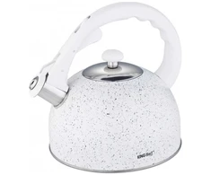 King Hoff Virdulys, tradicinis, plieno, balto marmuro, 2,6l Kinghoff KH 1407
