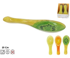 Kitchen&amp;GO stiklinis šaukšto laikiklis, 3 skirtingi dizainai, 21 × 7,5 × 1,4 cm