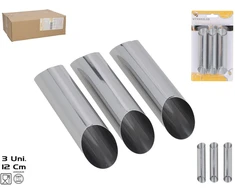 Konditerijos reikmenys X3, 12 x 2,7 x 2,7 cm, KITCHEN&amp;GO