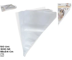 Konditerinis maišelis 300 ml (5 vnt.), 25 x 18 x 1 cm, KITCHEN&amp;GO