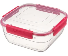 Kvadratinis indas, 1,45 L, 17,4 x 17,4 x 8,1 cm, 39639, GALICJA