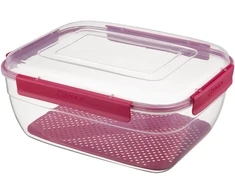 Kvadratinis maisto laikymo indas, 25,9 x 20,4 x 10,9 cm, 39707, GALICJA