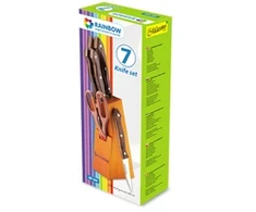 MAESTRO MR 1404 peilių rinkinys su mediniu stovu, 7 dalių