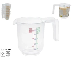 Matavimo ąsotis, 0,25 l, 8.00 × 12.50 × 9.50 cm, KITCHEN&amp;GO