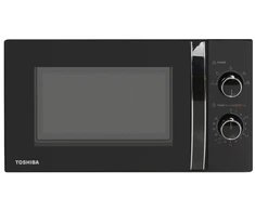 Mikrobangų krosnelė Toshiba MW MM20PBK, 20 l, su mechaniniu valdymu, 800 W galia