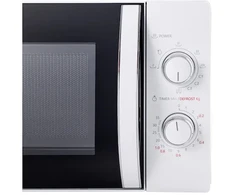 Mikrobangų krosnelė Toshiba MWP MG20PWH, 20 l, 700 W, su mechaniniu valdymo skydeliu, 5 galios lygia