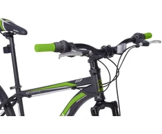 Mountain bike TopVelo Belderia Megapower 29" (Wheel size: 29, Frame size: 20) Juodas/Žalias