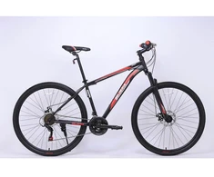 Mountain bike TopVelo Belderia Megapower 29" (Wheel size: 29, Frame size: 20) Juodas/red