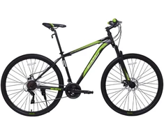Mountain bike TopVelo Belderia Megapower 29" (Wheel size: 29, Frame size: 20) Juodas/Žalias