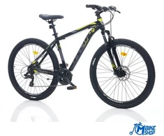 Mountain bike TopVelo CORELLI FELIX 2.1 (Wheel size: 27.5, Frame size: 18) Juodas/yellow