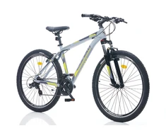 Mountain bike TopVelo CORELLI VIA 3.3 (Wheel size: 24, Frame size: 12) Gray / light žalias