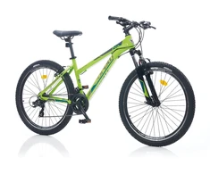 Mountain bike TopVelo CORELLI VIA 4.3 (Wheel size: 24, Frame size: 12) Žalias with dark žalias-pilka design