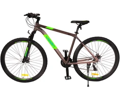 Mountain bike TopVelo Vodin XC 4.2 Disc Brake Shimano (29", frame 20", dark žalias)