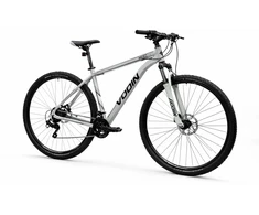 Mountain bike TopVelo Vodin XC 4.2 Disc Brake Shimano (29", frame 20", light pilkas)
