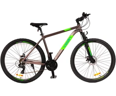 Mountain bike TopVelo Vodin XC 4.2 Disc Brake Shimano (29", frame 20", dark žalias)