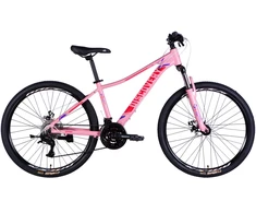 Mountain/teenage bike TopVelo AL 26" Discovery MYSTIQUE DD CS (Wheel size: 26, Frame size: 15) Rožinė