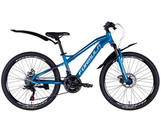 Mountain TopVelo AL 24″ Formula BLACKWOOD 1.0 DD FR Kalnų dviratis (Wheel size: 28, Frame size: 12.5) in mėlynas/sidabrinis