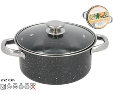 Nelimpanti puodas 22 cm, 13,5 x 29 x 22 cm, KITCHEN&amp;GO