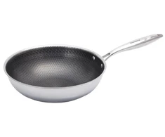 Nerūdijančio plieno keptuvė su vok keptuve, ø28*8cm - 3.8L KB 9024, Klausberg