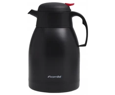 Nerūdijančio plieno termosas 1,5 L, juodas, 2218, KAMILLE