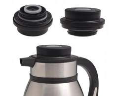 Nerūdijančio plieno termosas 1,5 l (sidabrinis), 2221, KAMILLE