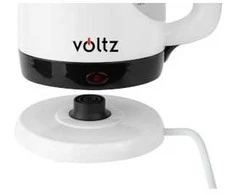 Elektrinis virdulys Oliver Voltz 55551230FB, 1300W, 0.9L, belaidis, baltos/juodos spalvos