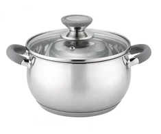 Oliver Voltz Puodas su dangčiu Voltz OV51210N18, 18 cm / 2,5 L, nerūdijantis plienas