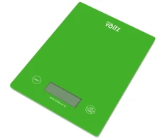 Oliver Voltz Virtuvinės svarstyklės Voltz OV51651K, 5kg, 2xAAA, LCD ekranas, žalios spalvos 20.0x14.6x1.8mm