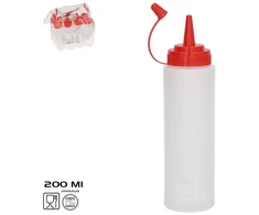 Padažo butelis Mike 200 ml, 5,5x4,9x18,5 cm, KITCHEN&amp;GO