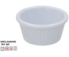 Padažo ir pagardų indelis, 30 ml, baltas, 5,5x5,5x3 cm, KITCHEN&amp;GO