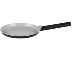 Pancake Pan, 28 cm, Ceramic Coating, Juodas